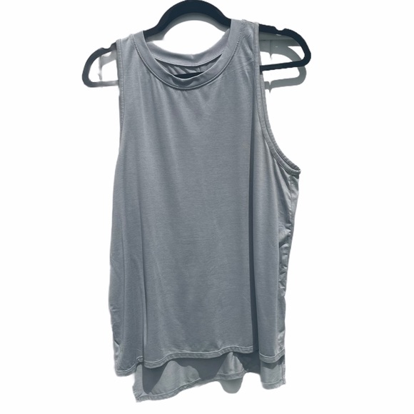 JoyLab Tops - Joy Lab Grey Striped Athletic Tank Top